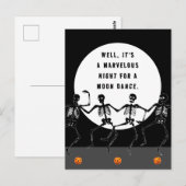 Grappige Halloween Briefkaart (Voorkant / Achterkant)