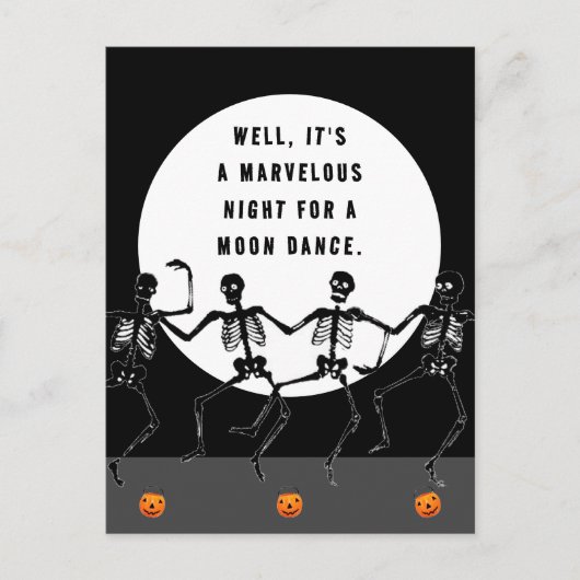 Grappige Halloween Briefkaart (Voorkant)
