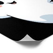 Grappige Halloween Camouflage Camo Geest Hallo Jag Poster (Hoek)
