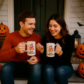 Grappige Halloween Capybara "Cappy Halloween" Spoo Koffiemok