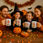 Grappige Halloween Capybara "Cappy Halloween" Spoo Koffiemok