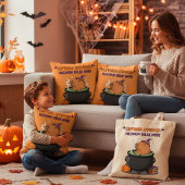 Grappige Halloween Capybara Heks Tovenaar Ketel Tote Bag