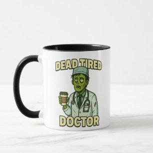 Grappige Halloween Chirurgie Mok
