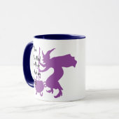 Grappige Halloween citeert Bad Wicked Witch Humor Mok (Voorkant links)