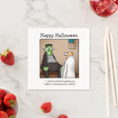 Grappige Halloween cocktail servetten (Insitu)