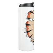 Grappige Halloween Cool Grappige Halloween Voor Ti Thermosbeker (Gedraaid links)