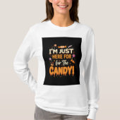 Grappige Halloween Dames T-shirt (Voorkant)