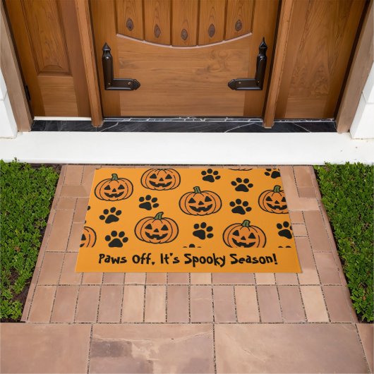 Grappige Halloween deurmat voor kattenliefhebbers (Buiten)