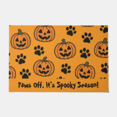 Grappige Halloween deurmat voor kattenliefhebbers (Voorkant)