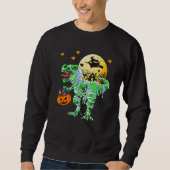 Grappige Halloween Dino T Rex Spooky Trui (Voorkant)