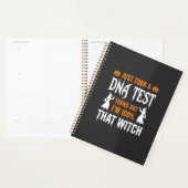 Grappige Halloween DNA-test Heks Grafisch Planner (Display)