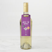 Grappige Halloween Drink up heksen Flessenhanger (Op fles)