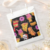 Grappige Halloween fastfood monsters Bedankzakje (Geknipt)