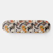 Grappige Halloween Feest met Katten Persoonlijk Skateboard (Horizontaal)