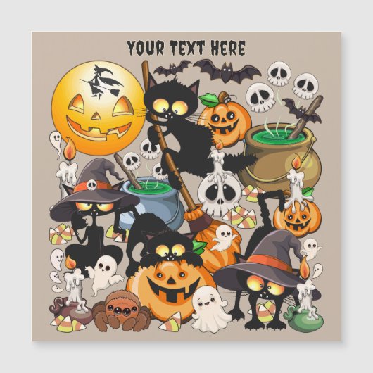 Grappige Halloween Feest voor Katten (Voorkant)