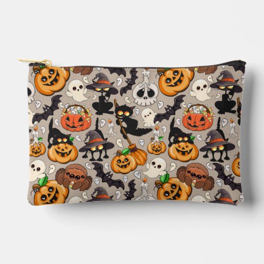 Grappige Halloween Feest voor Katten Etui (Voorkant)