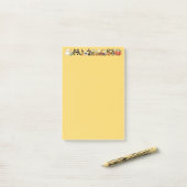 Grappige Halloween Feest voor Katten Post-it® Notes (Op bureau)