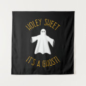 Grappige Halloween-feestdecoratie - Heilig blad sp Wandkleed (Voorkant)