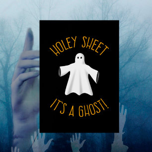 Grappige Halloween-feestposter - Heilig Vellen Gee Poster