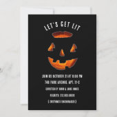 Grappige Halloween-feestuitnodigingen Kaart (Voorkant)