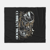 Grappige Halloween Fleece Deken (Voorkant (Horizontaal))