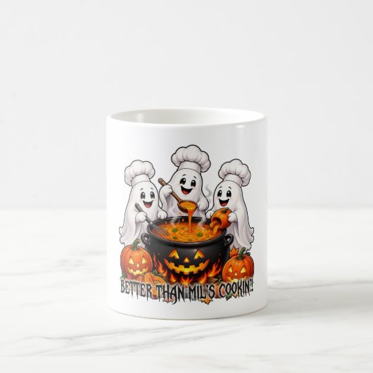 Grappige Halloween Geest – Beter Dan de Kookkunste Koffiemok (Center)