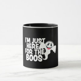 Grappige Halloween Geest Boos Pun  Mok