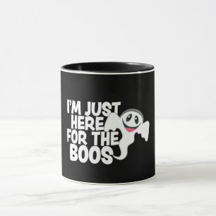 Grappige Halloween Geest Boos Pun Mok