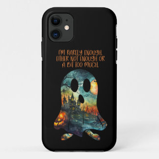 Grappige Halloween-geest zelden genoeg Case-Mate iPhone Case