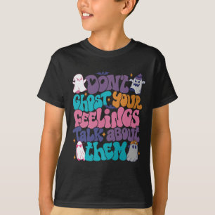 Grappige Halloween geestelijke gezondheid niet spo T-shirt