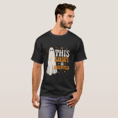 Grappige Halloween Ghost Kinder T Shirt (Voorkant volledig)