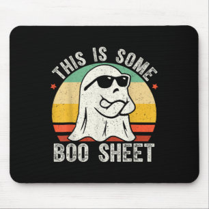 Grappige Halloween Ghost Kostuum  Mannen Vrouwen Muismat