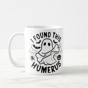 Grappige Halloween Ghost Mok - "Ik vond deze Humer