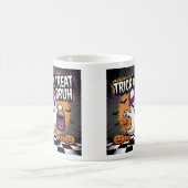 Grappige Halloween Ghost & Pumpkins Koffiemok (Center)