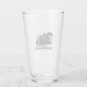 Grappige Halloween Glas (Achterkant)