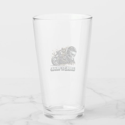 Grappige Halloween Glas (Achterkant)
