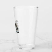 Grappige Halloween Glas (Links)