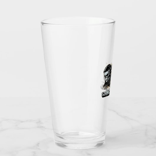 Grappige Halloween Glas (Rechts)