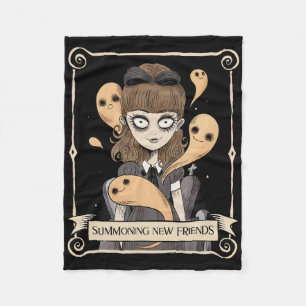 Grappige Halloween Grafische Spooky Spirits Fleece Deken