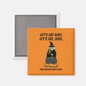 Grappige Halloween Heks Cool Engelse Leraar Gramma Magneet (Voorkant / Achterkant)