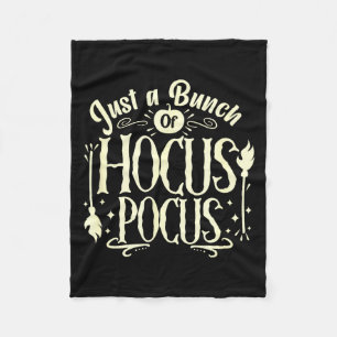 Grappige Halloween Heks Gewoon Een Bosje Citaat Ca Fleece Deken