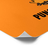 Grappige Halloween Heks Koele Engelse Leraar Gramm Poster (Hoek)