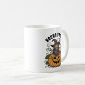 Grappige Halloween Heks Koffiemok (Voorkant rechts)