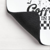 Grappige Halloween heksen brouwen koffie Co stoppe Muismat (Hoek)