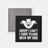 Grappige Halloween Hond Magneet (Voorkant / Achterkant)