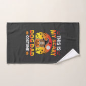 Grappige Halloween Hond Papa Kostuum Heks Beagle Handdoek (Handdoek)
