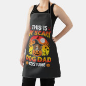 Grappige Halloween Hond Papa Kostuum Heks Beagle Schort (Insitu)