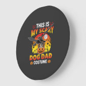 Grappige Halloween Hond Vader Kostuum Heks Beagle Grote Klok (Hoek)