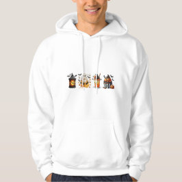 Grappige Halloween Hoodie: 4 Spooky Halloween Hood Hoodie