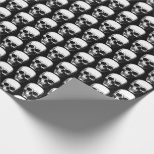 Grappige Halloween horror schedels feestelijk Cadeaupapier